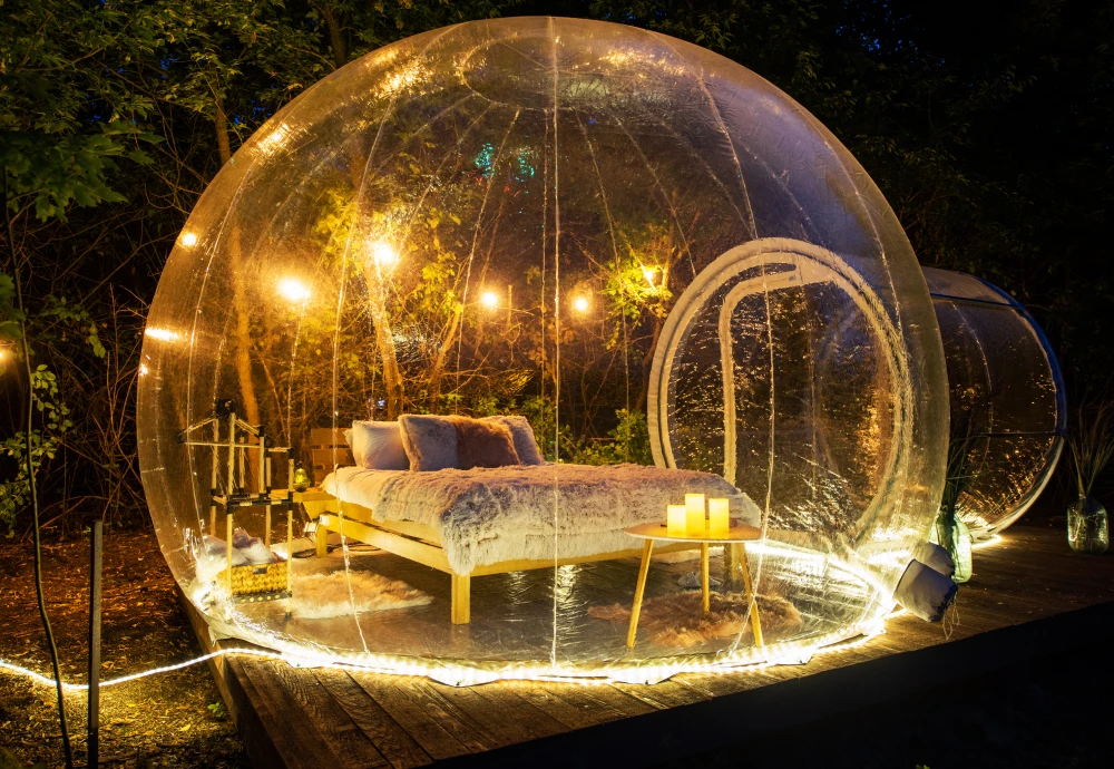 clear tent bubble