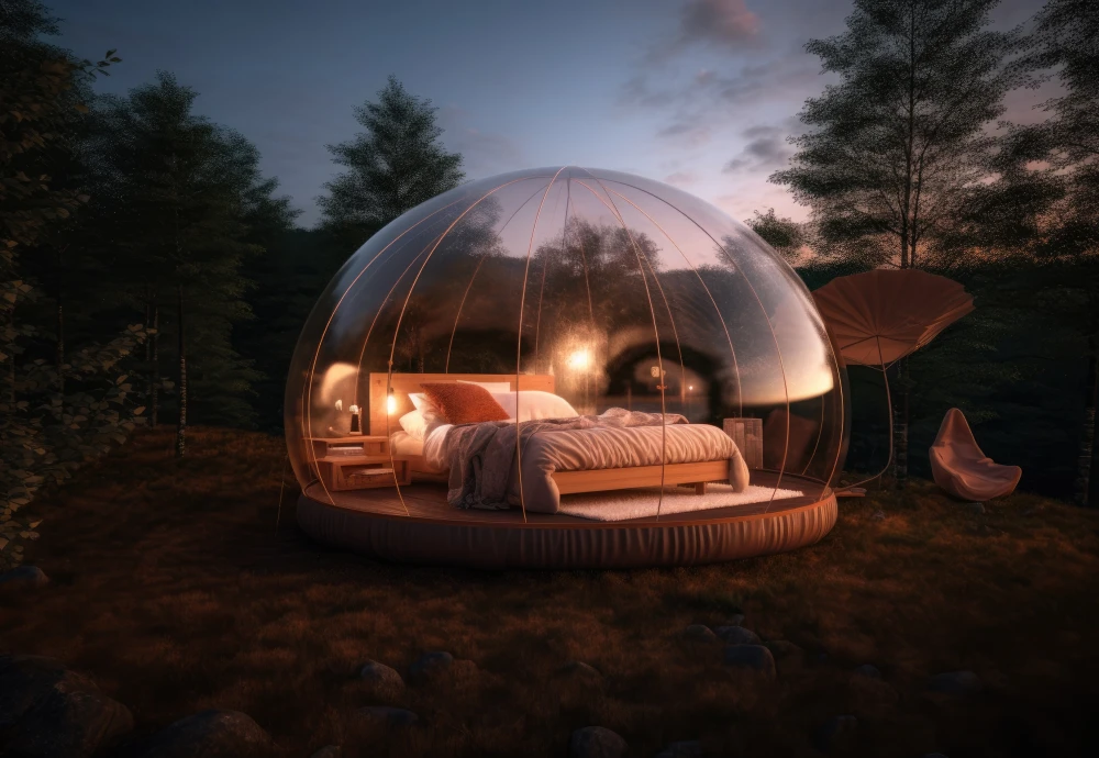 clear tent bubble