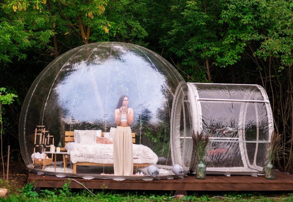 bubble tent picnic